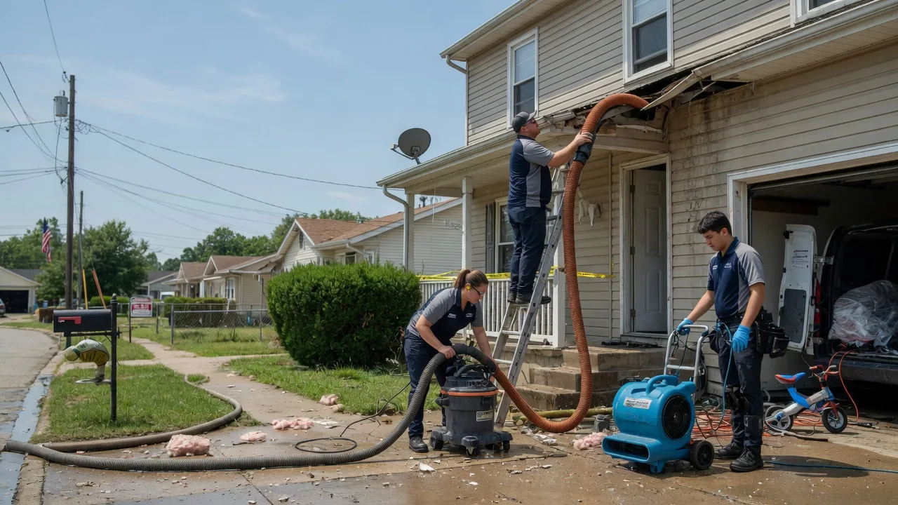 Water Damage Restoration in Oakville, IN near me